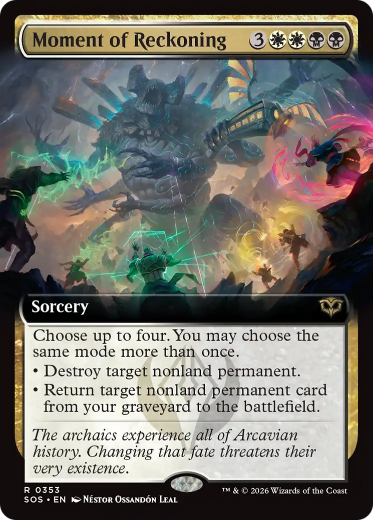 Moment of Reckoning (Extended Art) [Secrets of Strixhaven] | Total Play