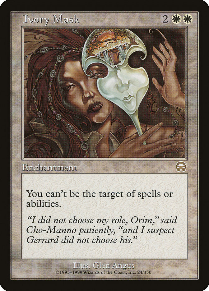 Ivory Mask [Mercadian Masques] | Total Play