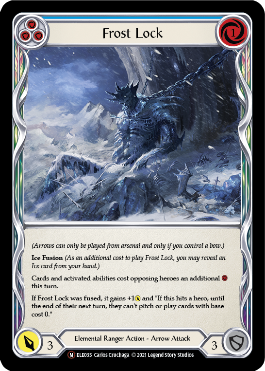 Frost Lock [U-ELE035] (Tales of Aria Unlimited)  Unlimited Normal | Total Play