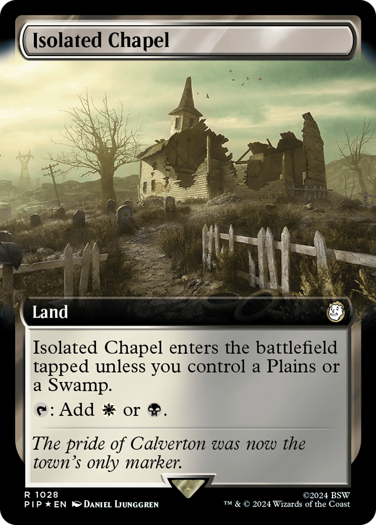 Isolated Chapel (Extended Art) (Surge Foil) [Fallout] | Total Play