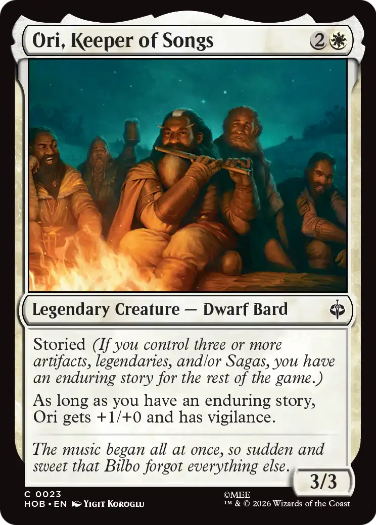 Ori, Keeper of Songs [The Hobbit] | Total Play