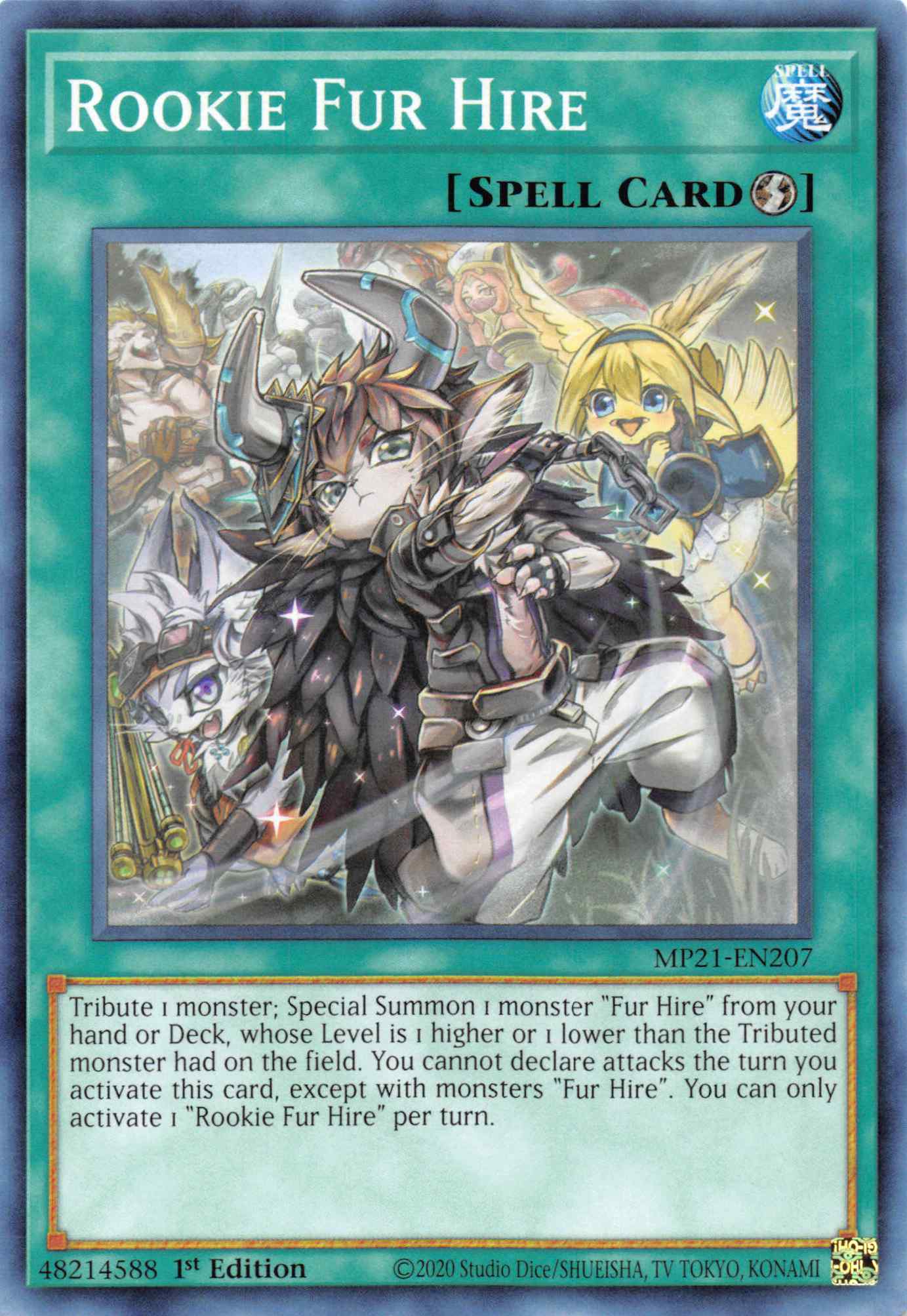 Rookie Fur Hire [MP21-EN207] Common | Total Play