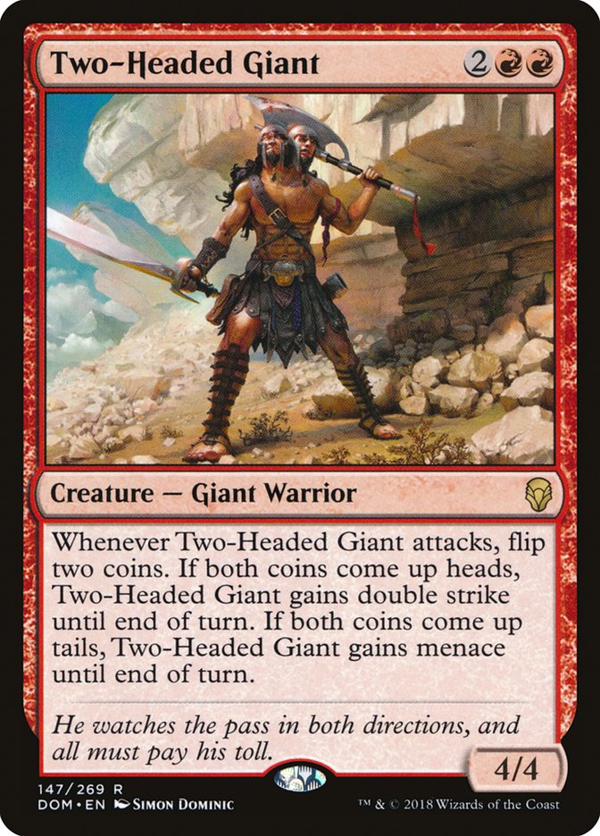 Two-Headed Giant [Dominaria] | Total Play