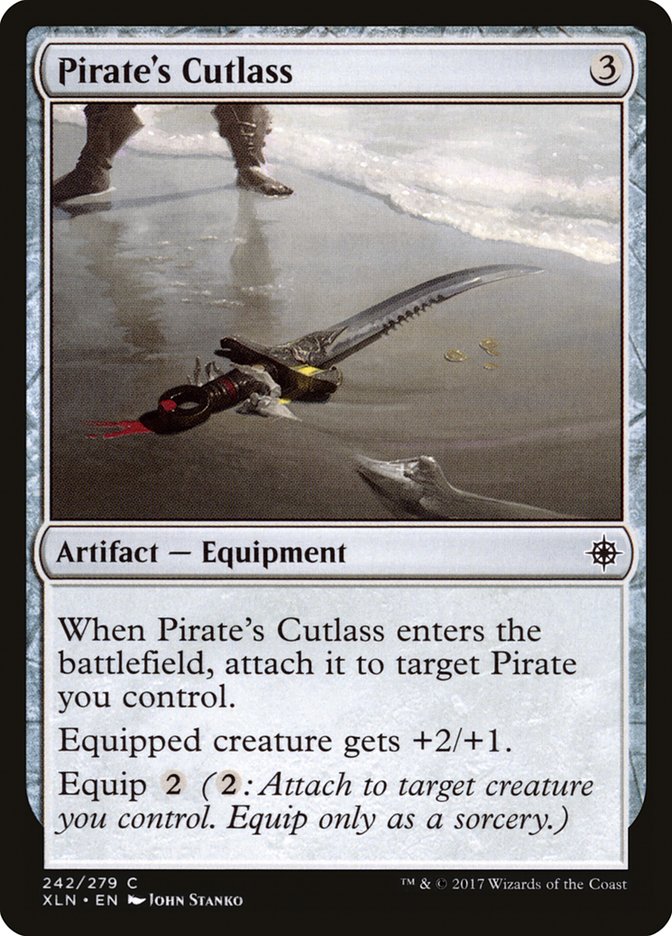 Pirate's Cutlass [Ixalan] | Total Play