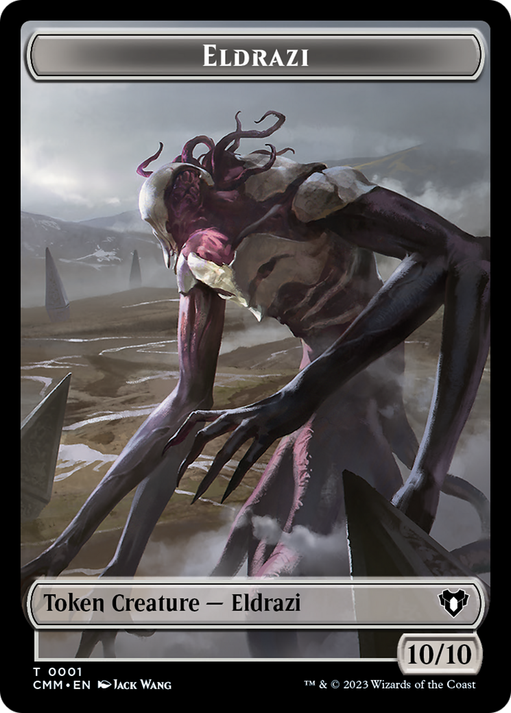 Eldrazi // Myr Double-Sided Token [Commander Masters Tokens] | Total Play