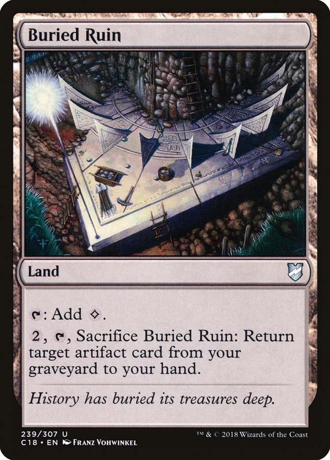 Buried Ruin [Commander 2018] | Total Play