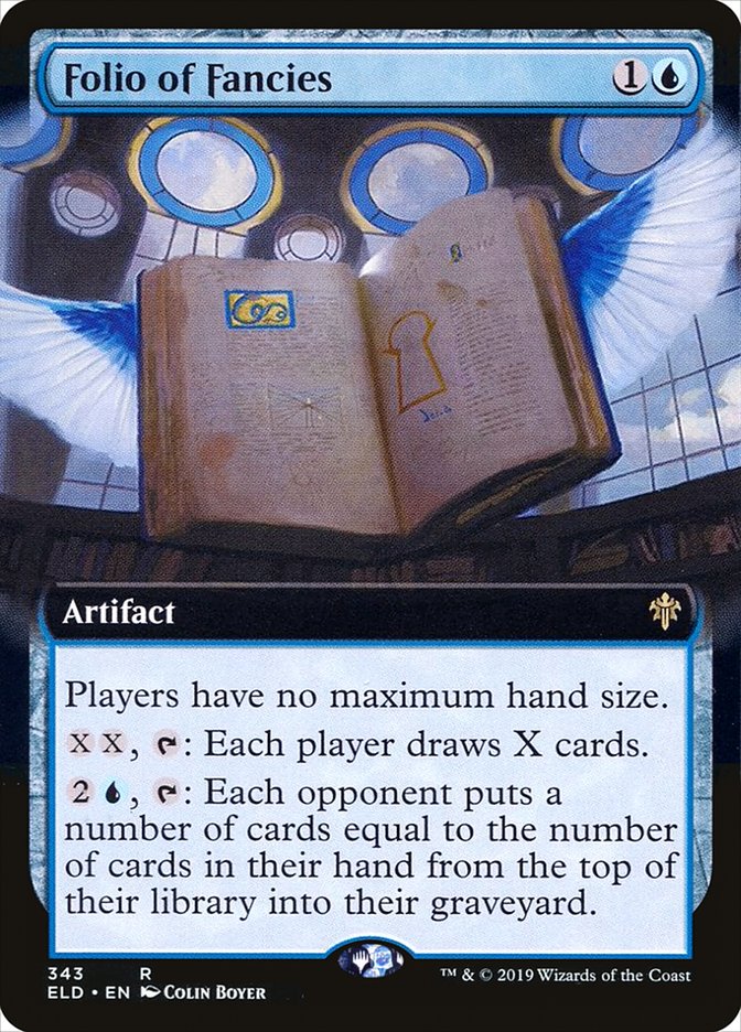 Folio of Fancies (Extended Art) [Throne of Eldraine] | Total Play
