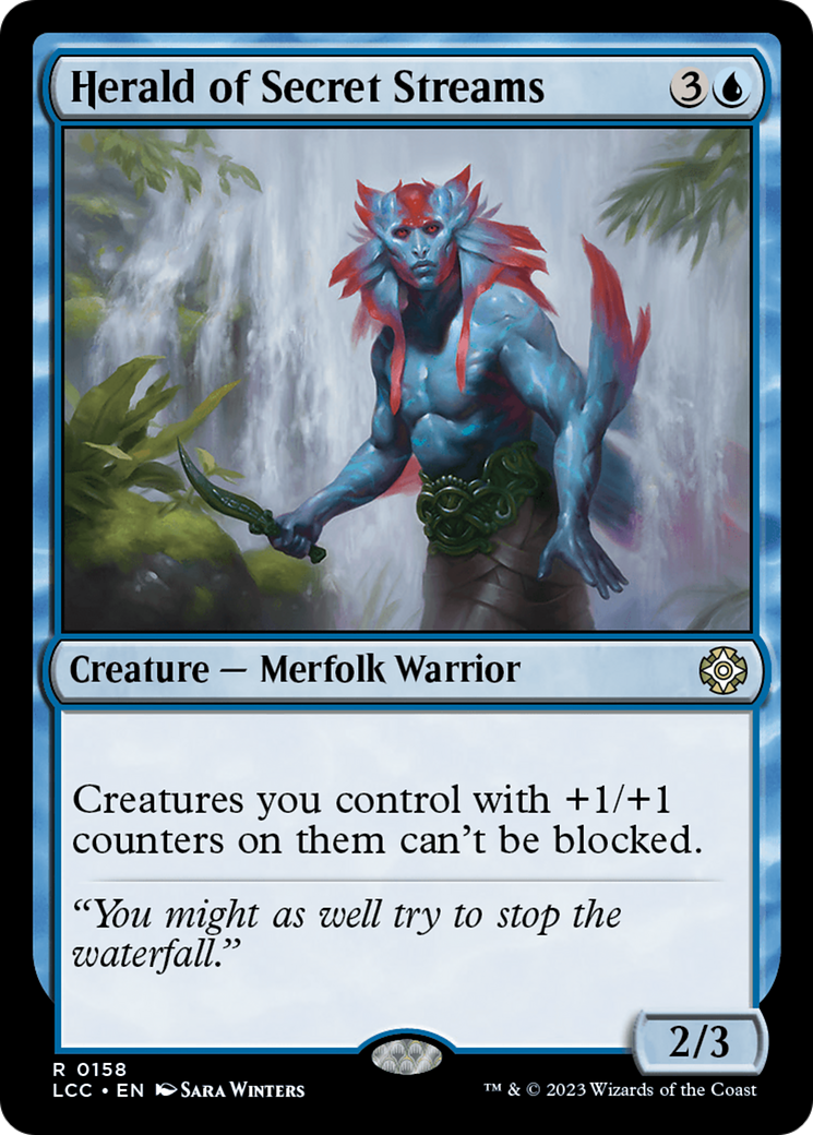 Herald of Secret Streams [The Lost Caverns of Ixalan Commander] | Total Play