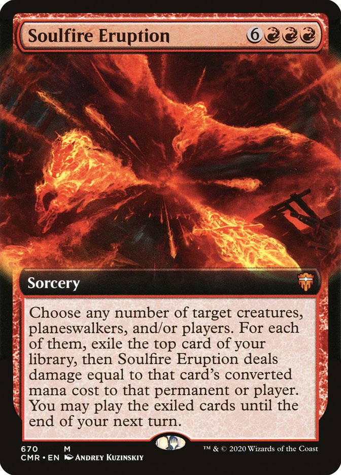 Soulfire Eruption (Extended Art) [Commander Legends] | Total Play