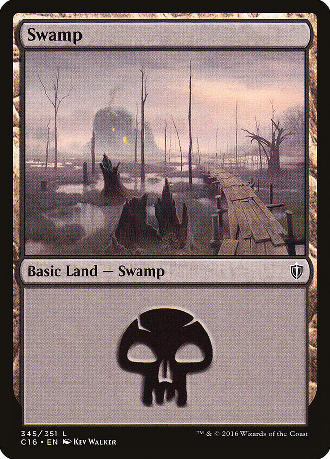 Swamp (345) [Commander 2016] | Total Play