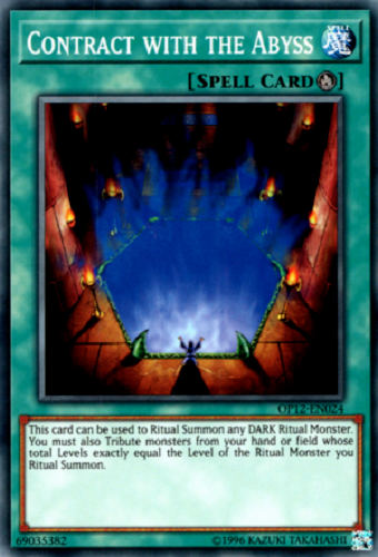 Contract with the Abyss [OP12-EN024] Common | Total Play