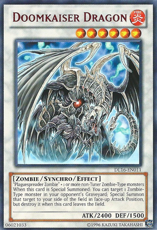 Doomkaiser Dragon (Red) [DL16-EN011] Rare | Total Play