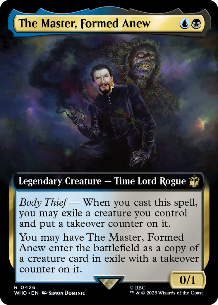 The Master, Formed Anew (Extended Art) [Doctor Who] | Total Play