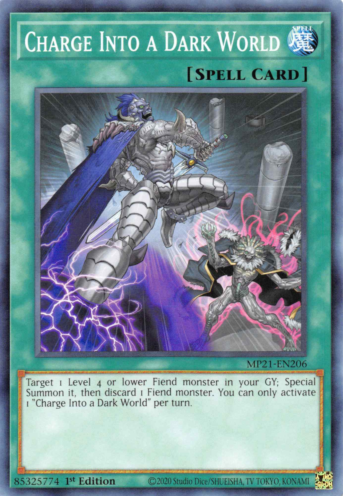 Charge Into a Dark World [MP21-EN206] Common | Total Play