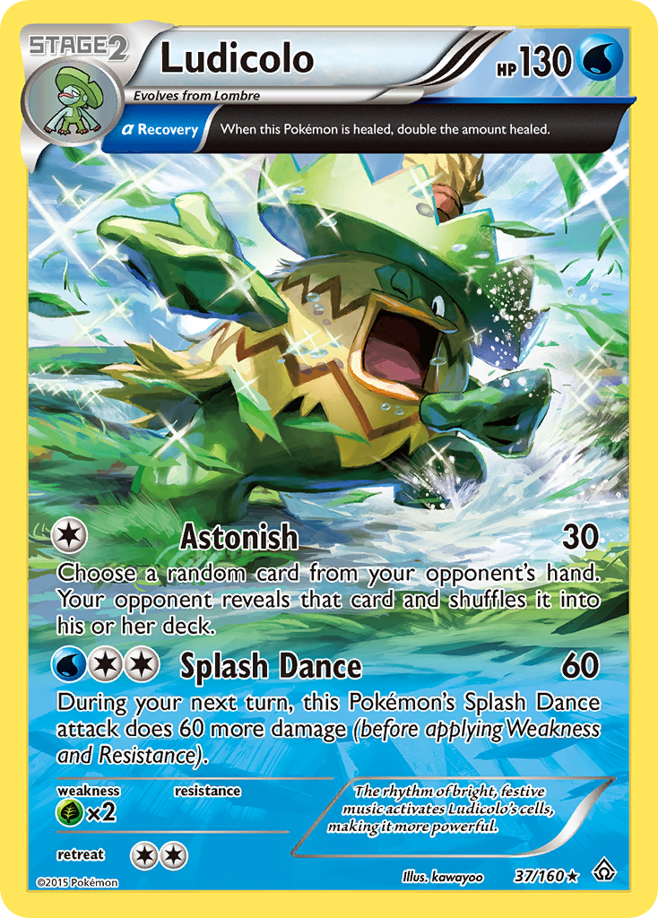 Ludicolo (37/160) [XY: Primal Clash] | Total Play