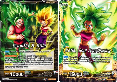 Caulifla & Kale // Kefla, Soul Overflowing (BT7-075) [Assault of the Saiyans] | Total Play