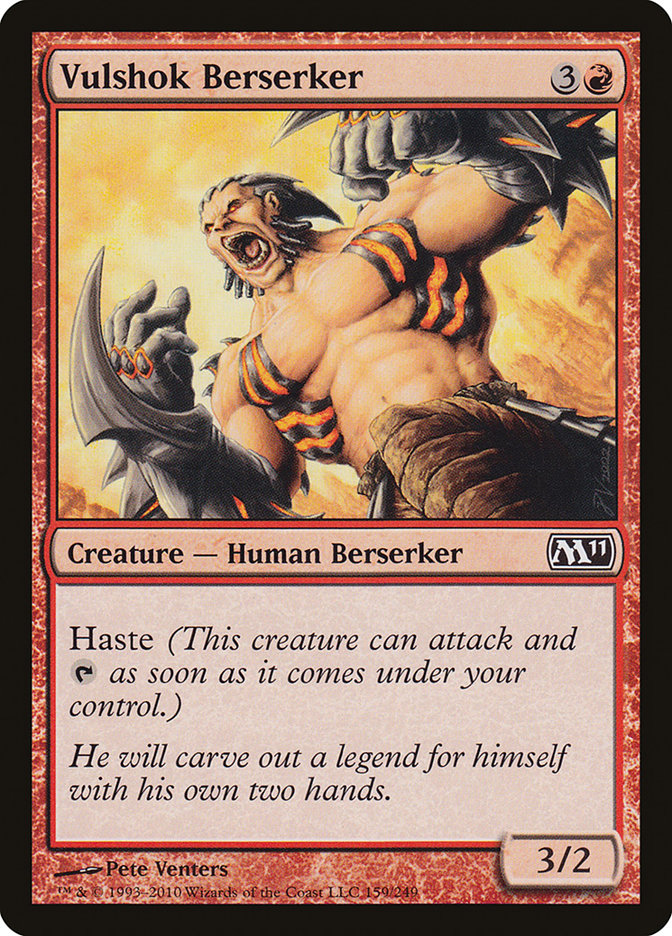 Vulshok Berserker [Magic 2011] | Total Play