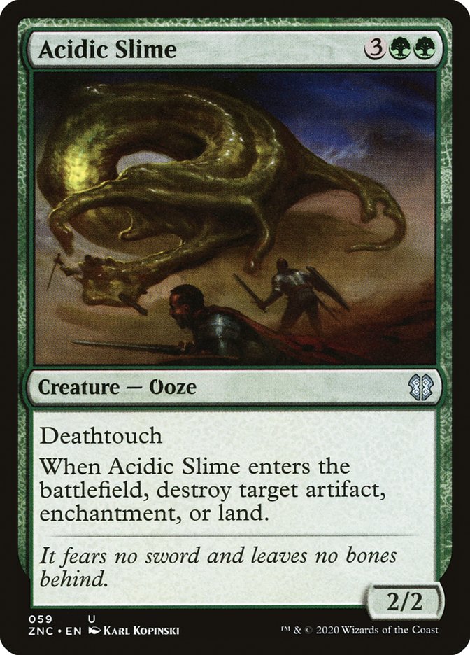 Acidic Slime [Zendikar Rising Commander] | Total Play