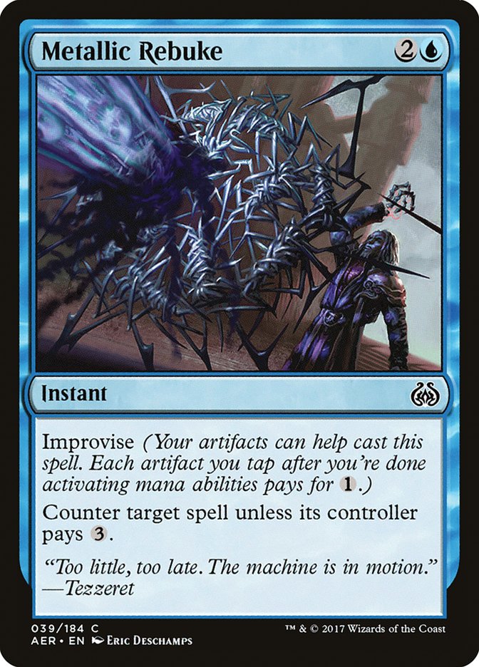 Metallic Rebuke [Aether Revolt] | Total Play