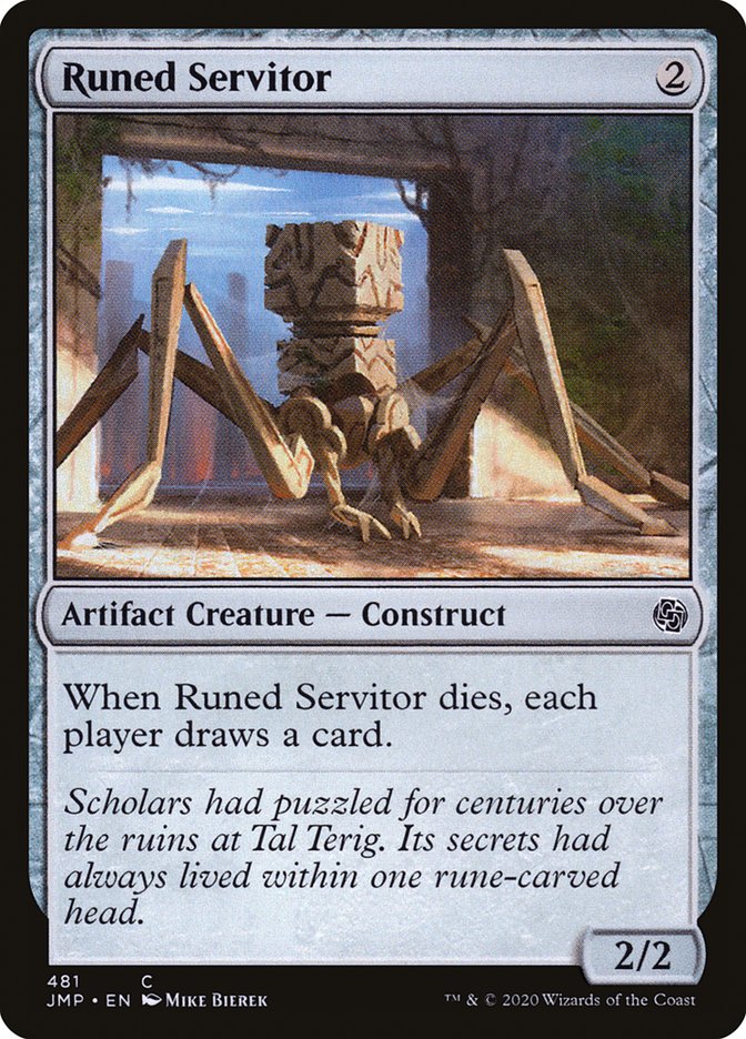 Runed Servitor [Jumpstart] | Total Play