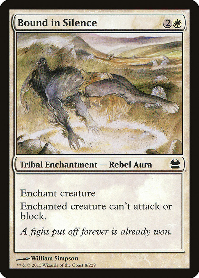 Bound in Silence [Modern Masters] | Total Play