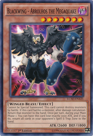 Blackwing - Abrolhos the Megaquake [LC5D-EN125] Common | Total Play
