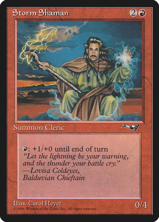 Storm Shaman (Male) [Alliances] | Total Play