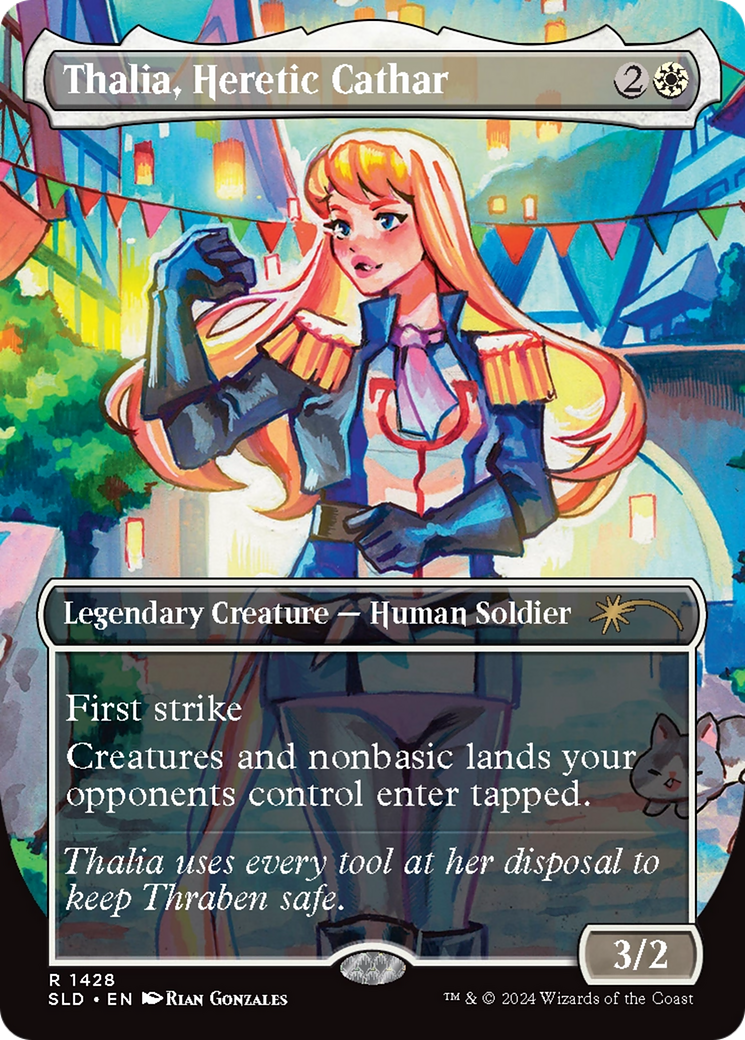 Thalia, Heretic Cathar (Rainbow Foil) [Secret Lair Drop Series] | Total Play