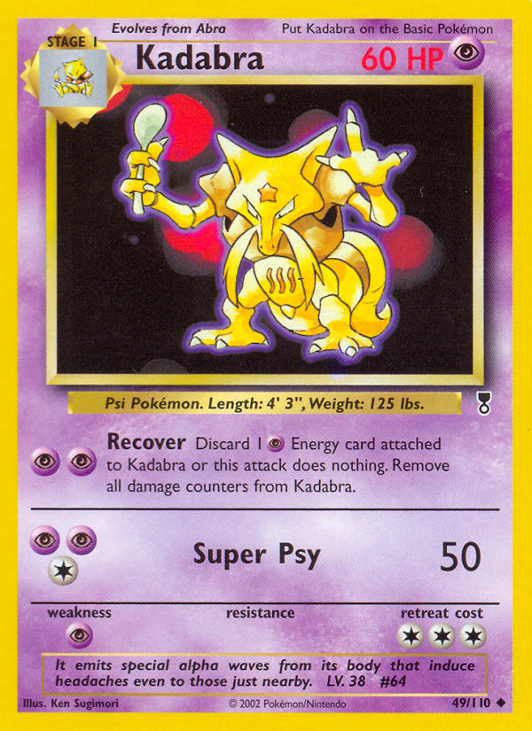 Kadabra (49/110) [Legendary Collection] | Total Play