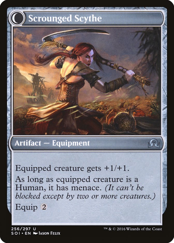 Harvest Hand // Scrounged Scythe [Shadows over Innistrad] | Total Play