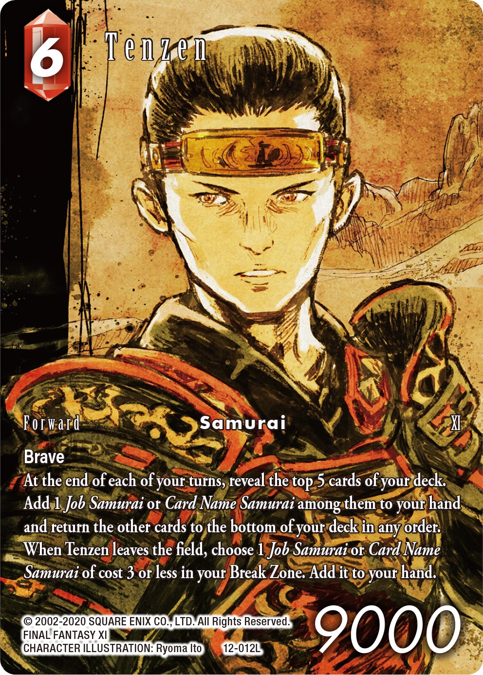 Tenzen (Full Art) [Opus XII] | Total Play