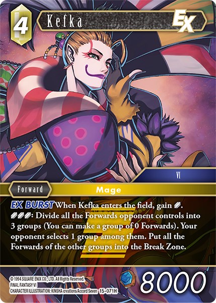Kefka EX [Crystal Dominion] | Total Play