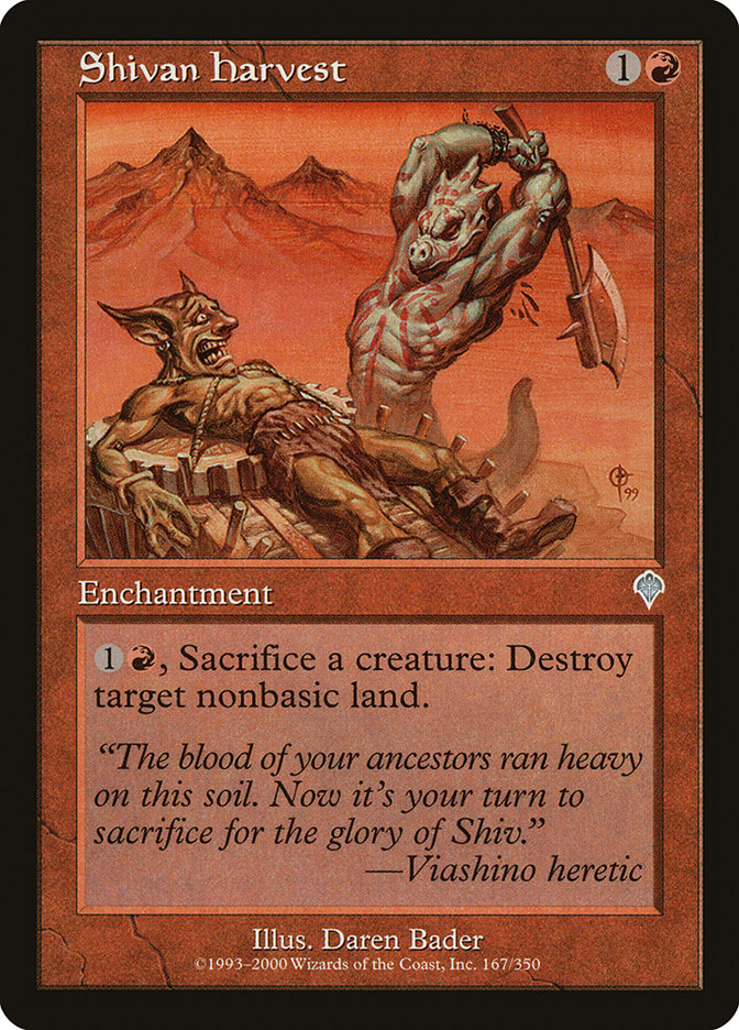 Shivan Harvest [Invasion] | Total Play