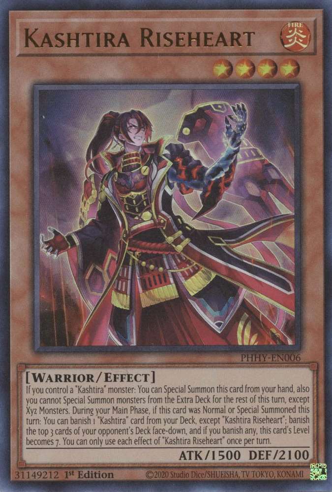 Kashtira Riseheart [PHHY-EN006] Ultra Rare | Total Play