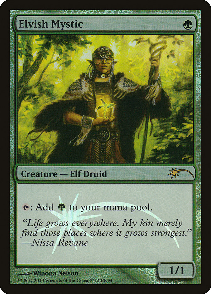 Elvish Mystic [Friday Night Magic 2014] | Total Play
