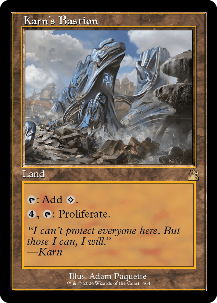 Karn's Bastion (Retro Frame) [Ravnica Remastered] | Total Play