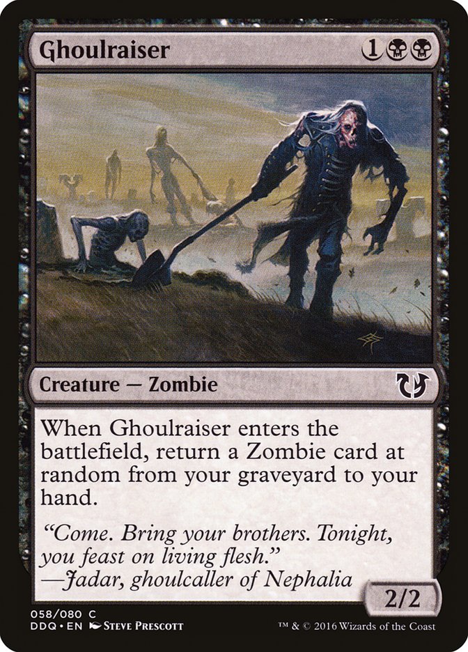 Ghoulraiser [Duel Decks: Blessed vs. Cursed] | Total Play