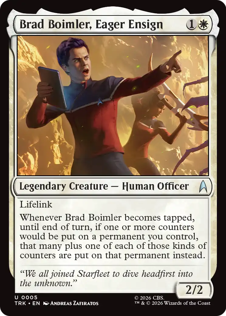 Brad Boimler, Eager Ensign [Star Trek] | Total Play