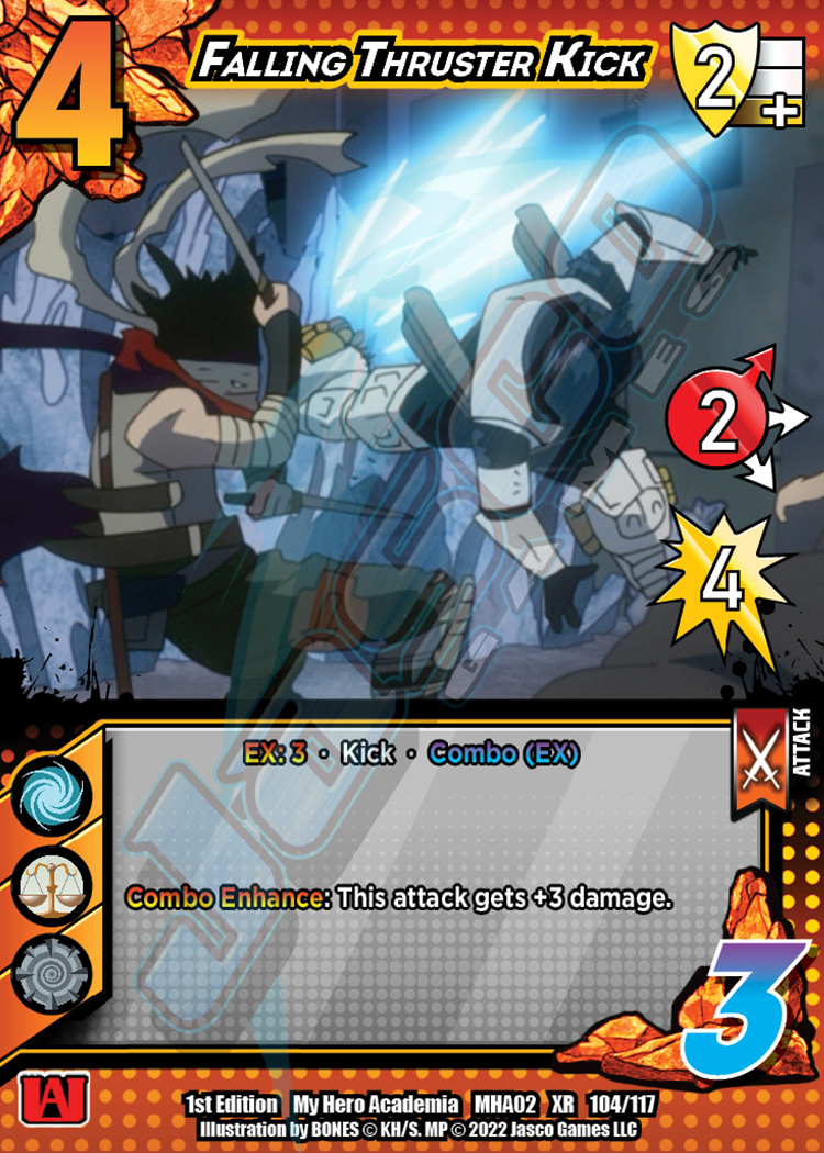 Falling Thruster Kick [Crimson Rampage XR] | Total Play