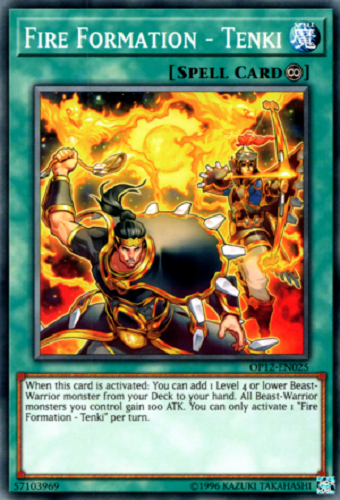 Fire Formation - Tenki [OP12-EN025] Common | Total Play