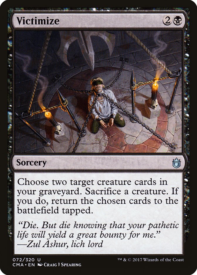 Victimize [Commander Anthology] | Total Play