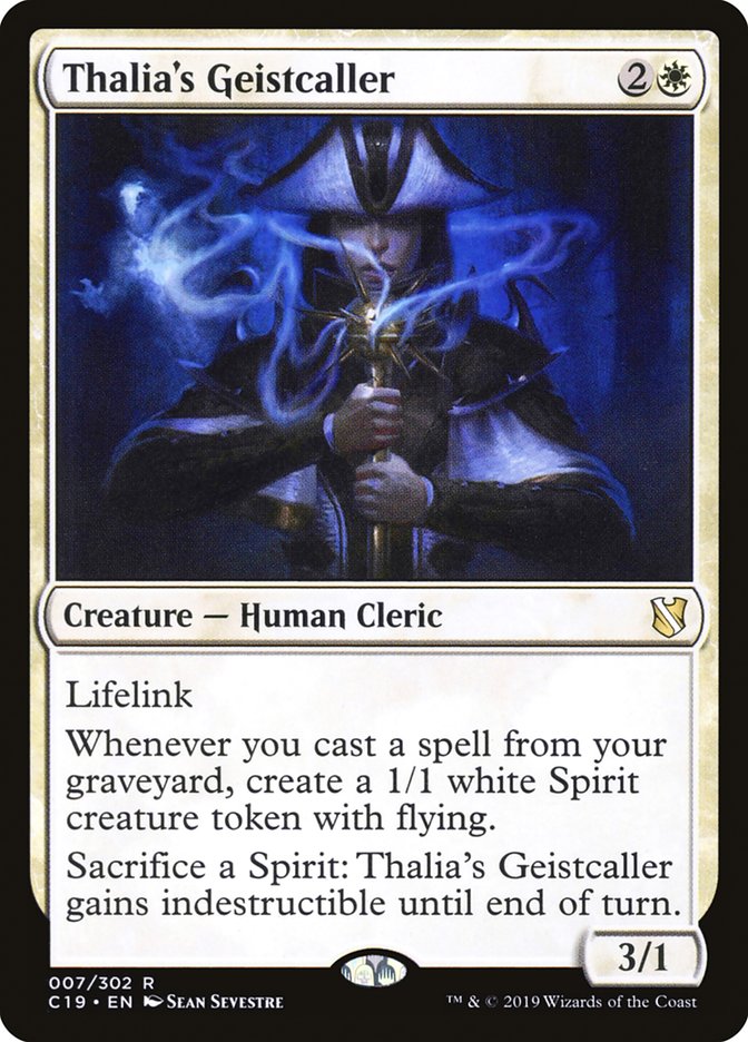 Thalia's Geistcaller [Commander 2019] | Total Play