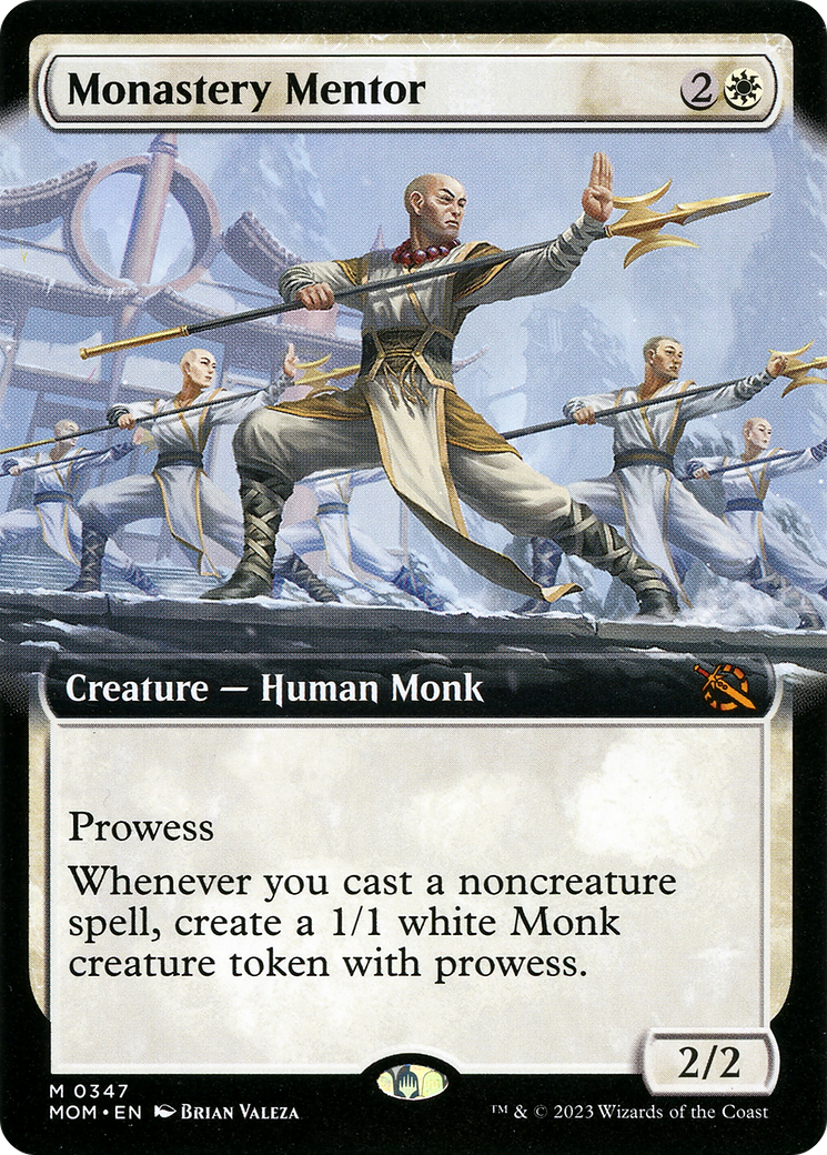 Monastery Mentor (Extended Art) [March of the Machine] | Total Play