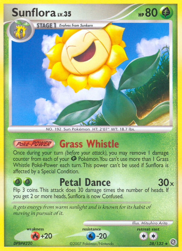 Sunflora (38/132) [Diamond & Pearl: Secret Wonders] | Total Play