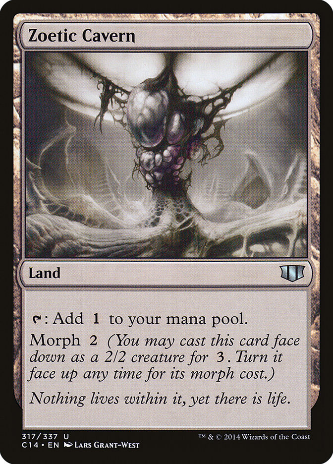 Zoetic Cavern [Commander 2014] | Total Play