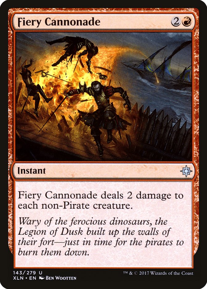 Fiery Cannonade [Ixalan] | Total Play