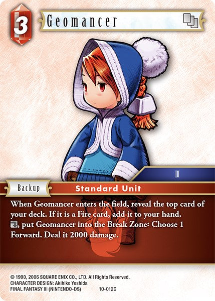 Geomancer (Refia) [Opus X] | Total Play