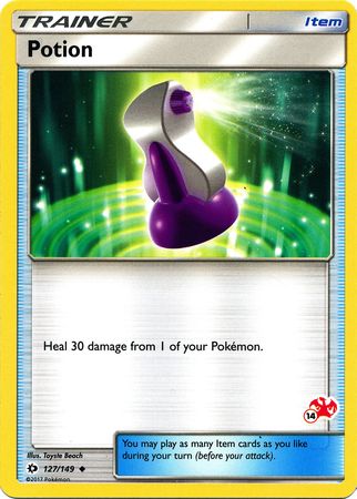 Potion (127/149) (Charizard Stamp #14) [Battle Academy 2020] | Total Play