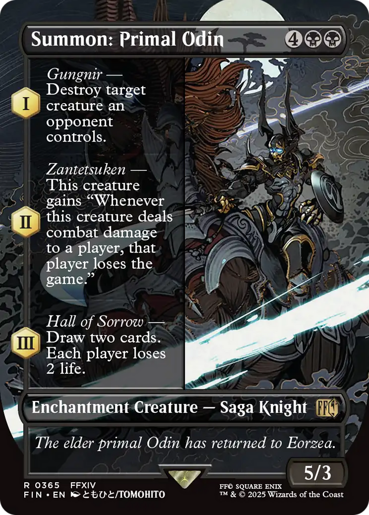 Summon: Primal Odin (Borderless) [FINAL FANTASY] | Total Play