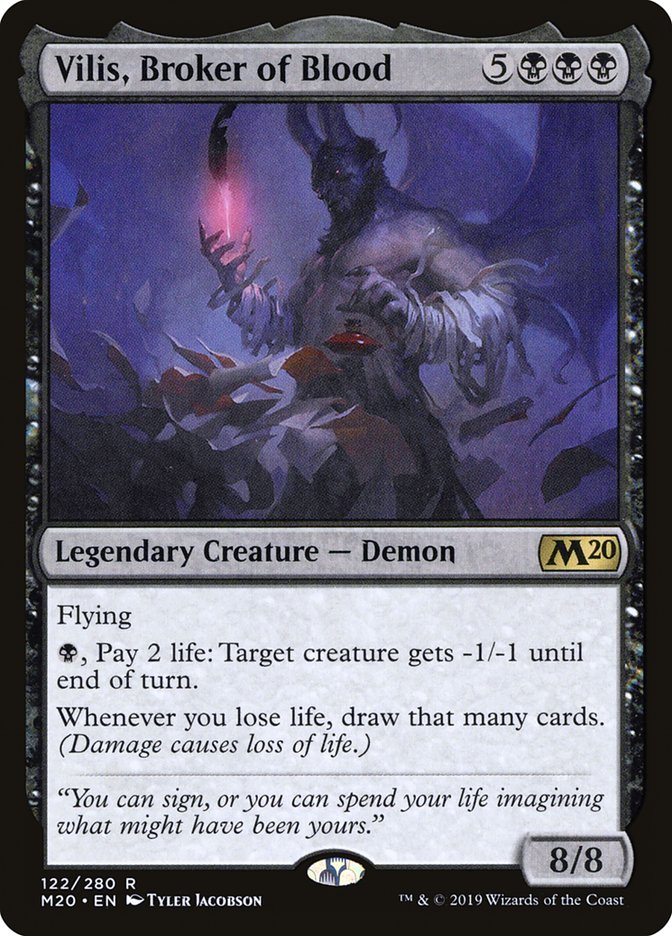 Vilis, Broker of Blood [Core Set 2020] | Total Play